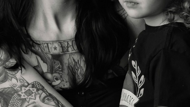Фотопроект «Татуированные мамы»